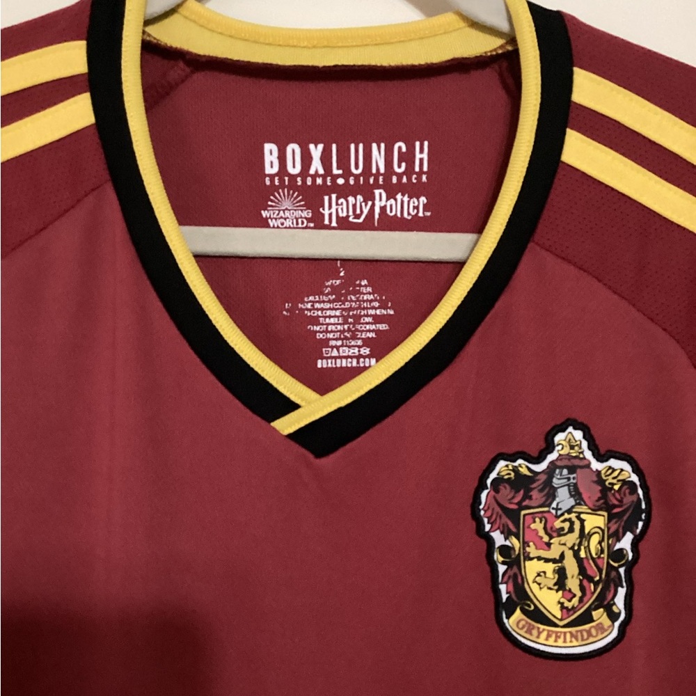 Harry Potter Jersey Gryffindor Quidditch 7 Boxlunch … Gem